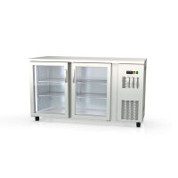 TOPLINE bar cooling table 530 stainless steel / with 2-4...