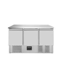 EASYLINE Kühltisch Mini 700 / 3-fach - mit 3 Türen