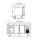 TOPLINE Tiefkühltisch 700 / 3-fach GN1/1 mit 2 Schubladen / 2 Türen & Aufkantung